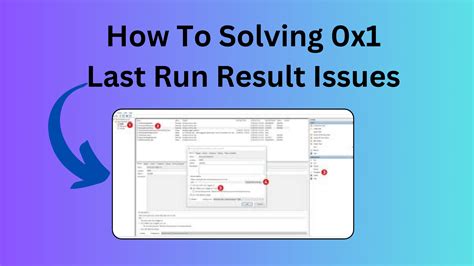 last run result 0x1
